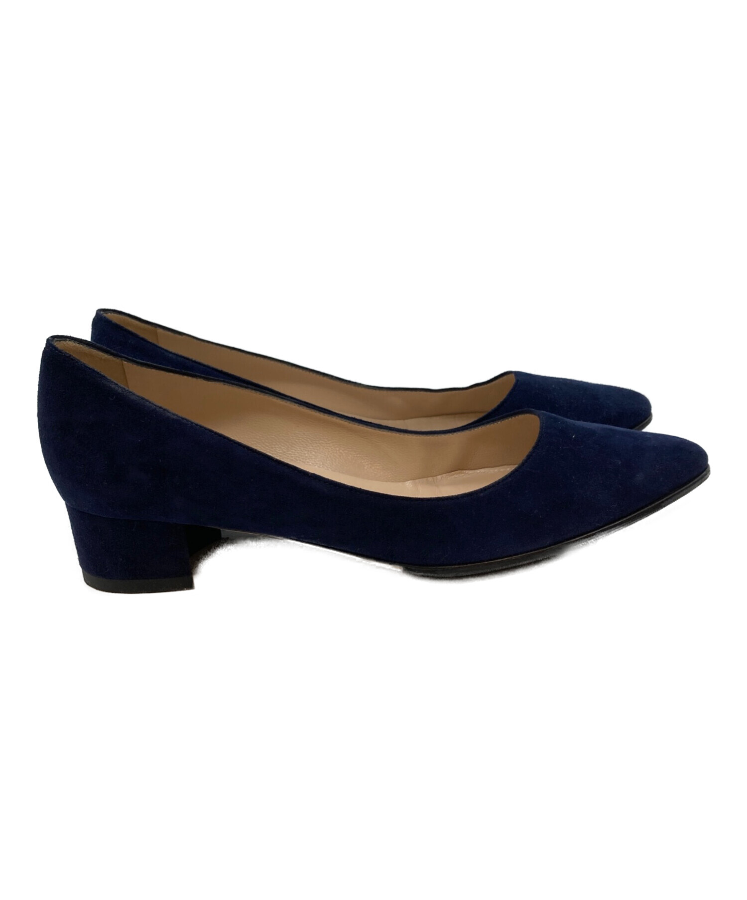 中古・古着通販】Manolo Blahnik (マノロブラニク) スウェードパンプス