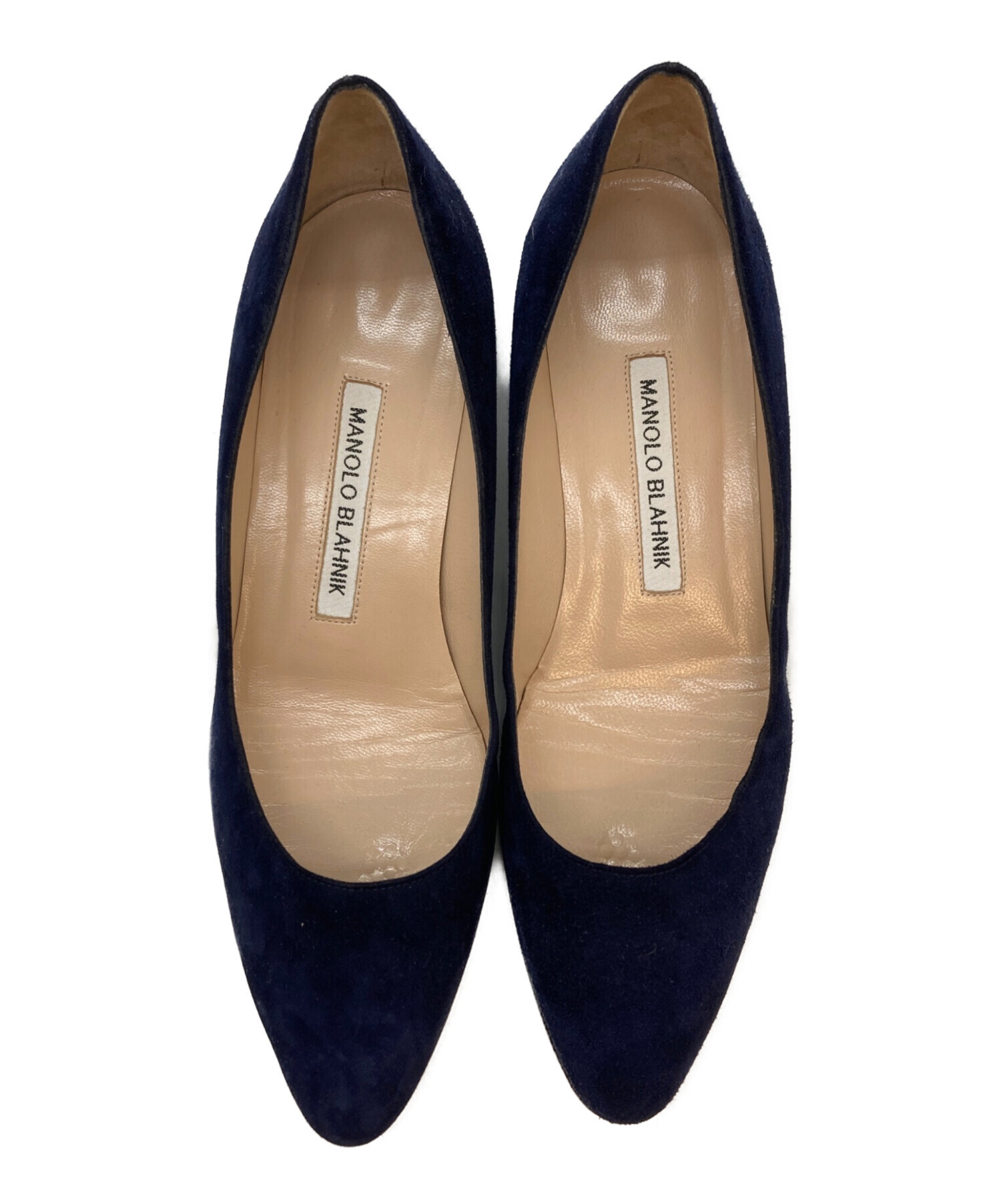 中古・古着通販】Manolo Blahnik (マノロブラニク) スウェードパンプス