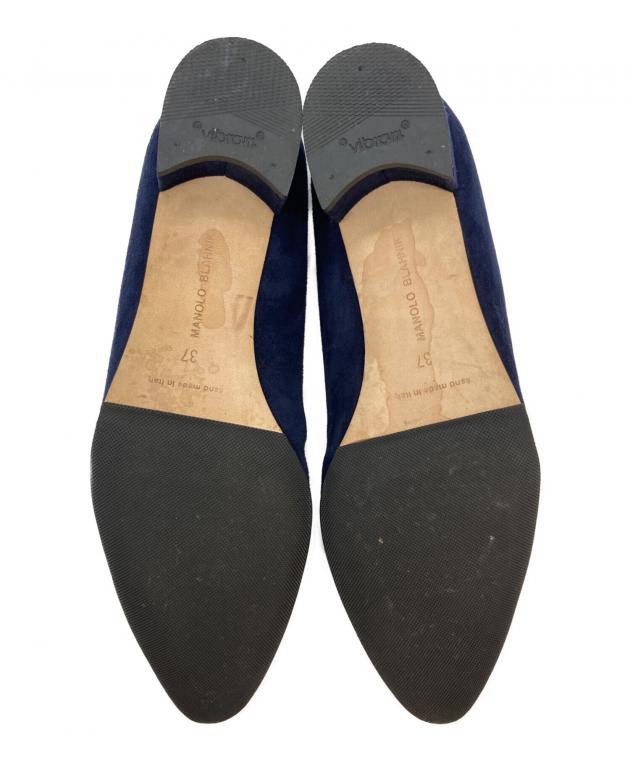 中古・古着通販】Manolo Blahnik (マノロブラニク) スウェードパンプス
