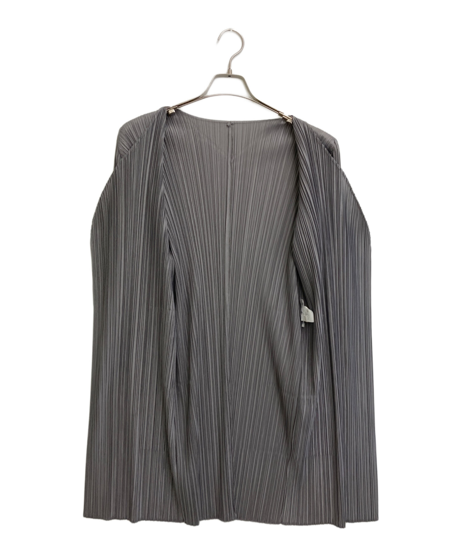 プリーツプリーズ PLEATS PLEASE カーディガン サイズ3 中古・古着通販】PLEATS PLEASE (プリーツプリーズ) プリーツ