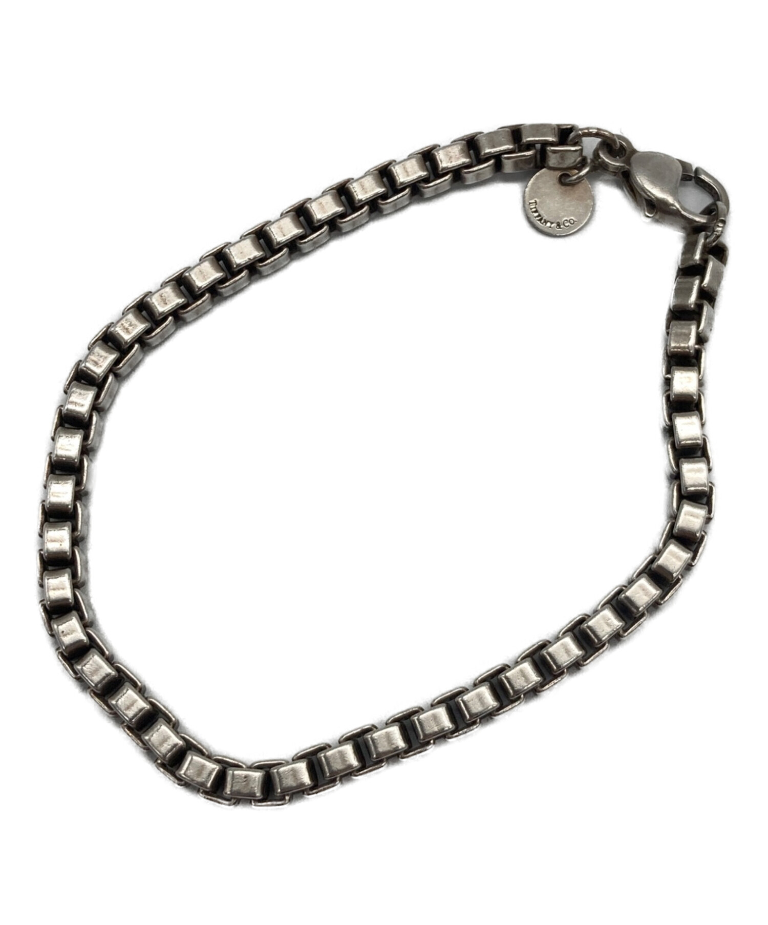 Tiffany&amp co ティファニー t ナロー チェーン ブレスレット 廃盤