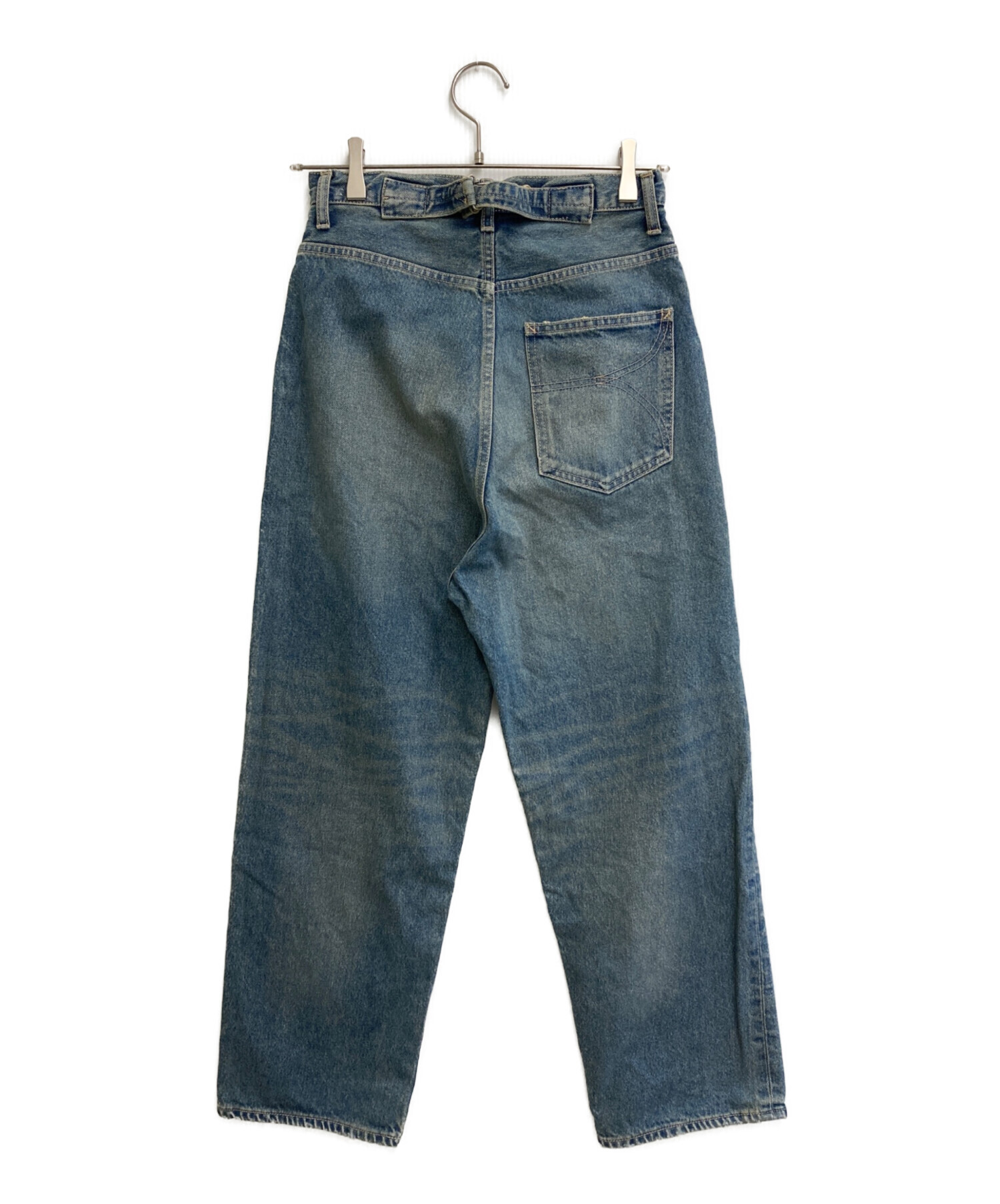 中古・古着通販】BRILL (ブリル) 13.2 oz 5ポケットデニムダメージ