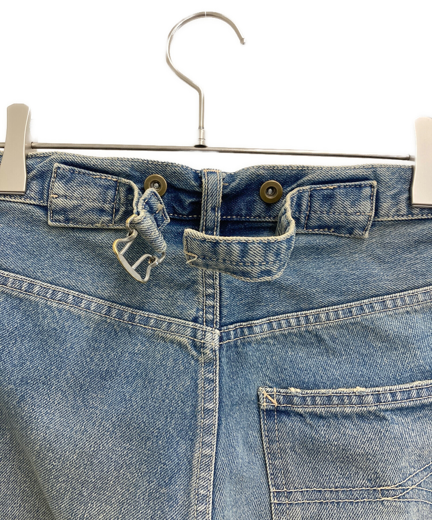 中古・古着通販】BRILL (ブリル) 13.2 oz 5ポケットデニムダメージ