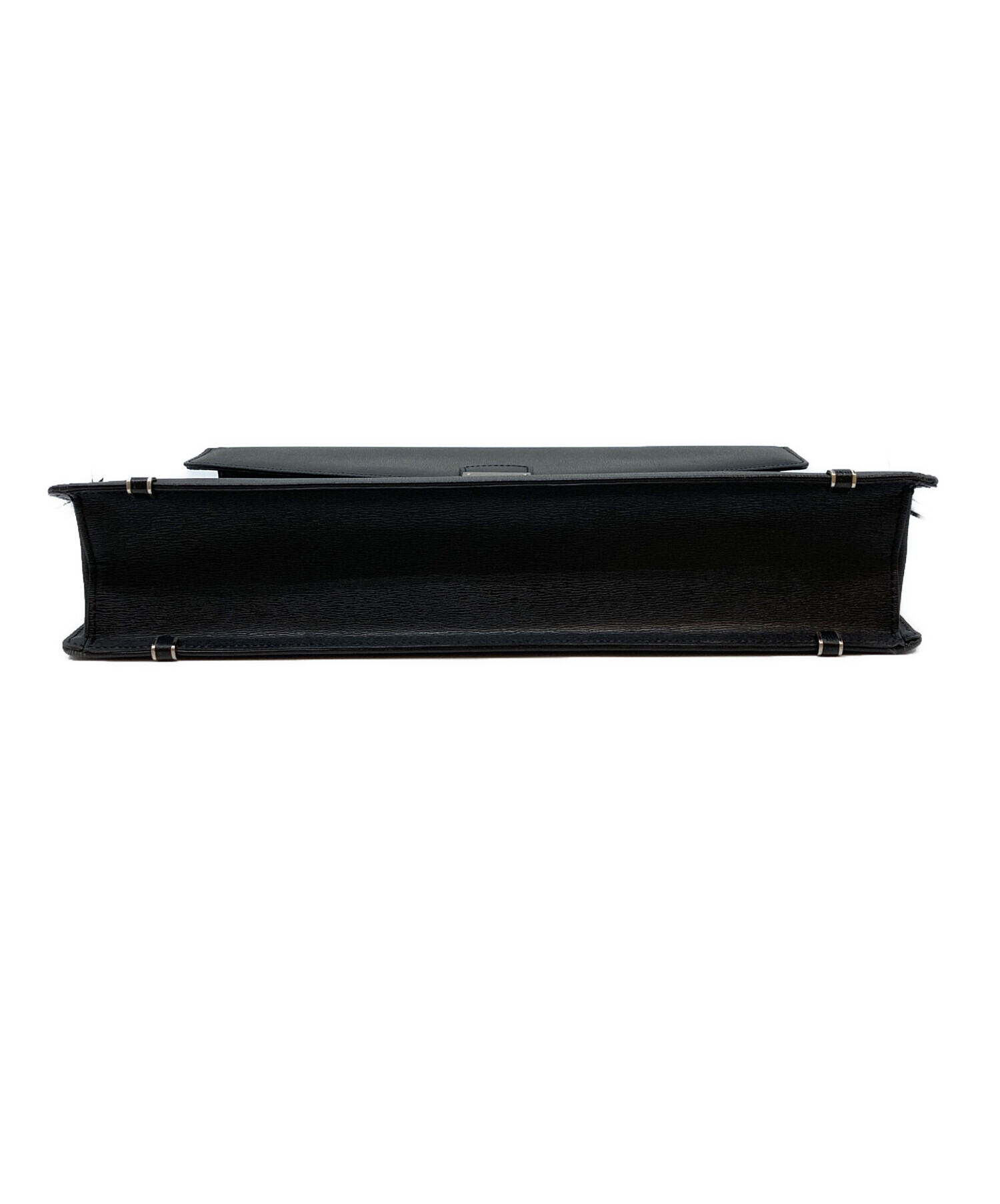 希少 PORTER ポーター FLEXIBLE BRIEF CASE ブラック 中古・古着通販】PORTER (ポーター) FLUX BRIEFCASE ブラック