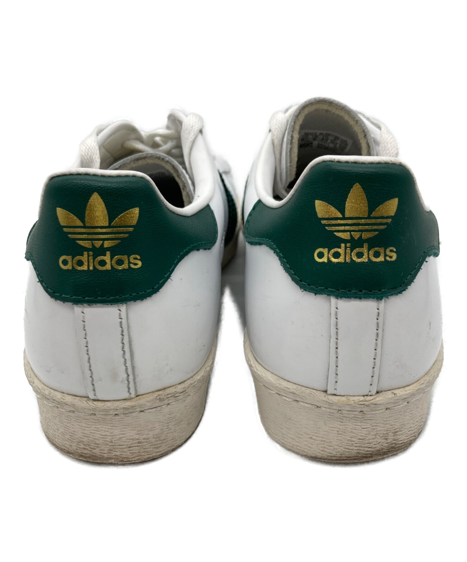 【未使用】 SUPER STAR 80S RECON グリーン 中古・古着通販】adidas (アディダス) SUPER STAR 80s ホワイト