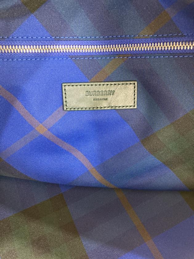 中古・古着通販】BURBERRY (バーバリー) レザーダッフルバッグ