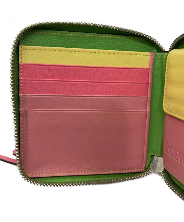 中古・古着通販】LOEWE (ロエベ) ラウンドファスナー2つ折り財布