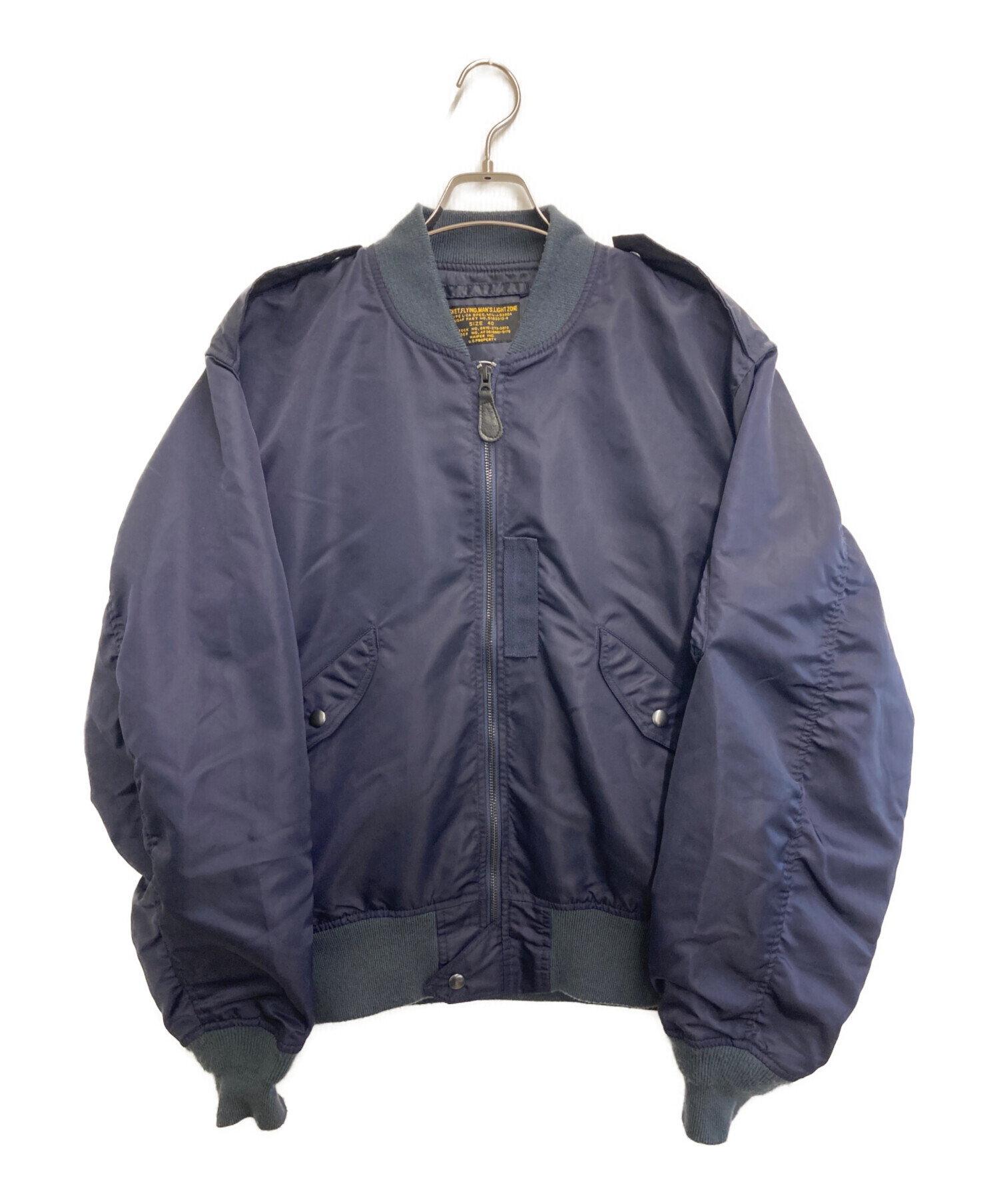 中古・古着通販】waiper (ワイパー) L-2A フライトジャケット ネイビー