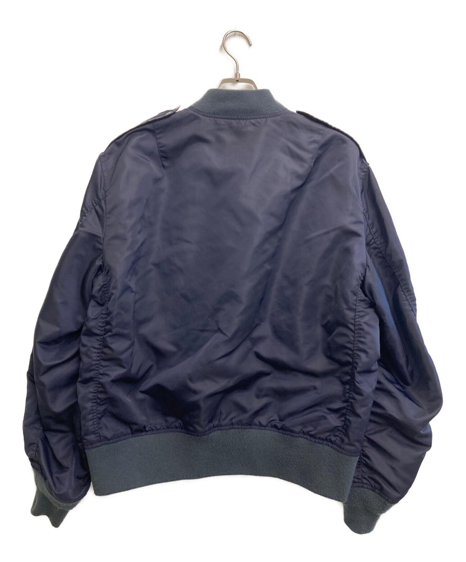 WAIPER L-2A フライトジャケット ネイビー 中古・古着通販】waiper (ワイパー) L-2A フライトジャケット ネイビー