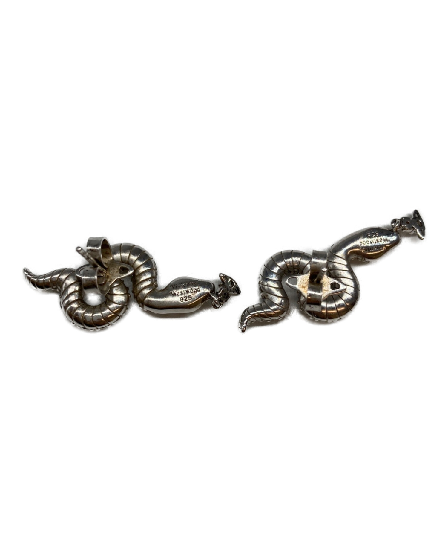 Vivienne Westwood スネークモチーフ ピアス(片耳用) 中古・古着通販】Vivienne Westwood (ヴィヴィアンウエストウッド