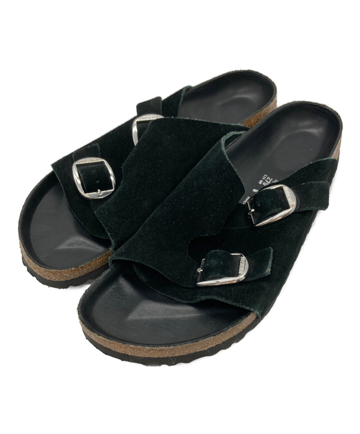 ビルケンシュトック ザルツブルグ ブラック レア 38 中古・古着通販】BIRKENSTOCK (ビルケンシュトック) Zurich Big Buckle