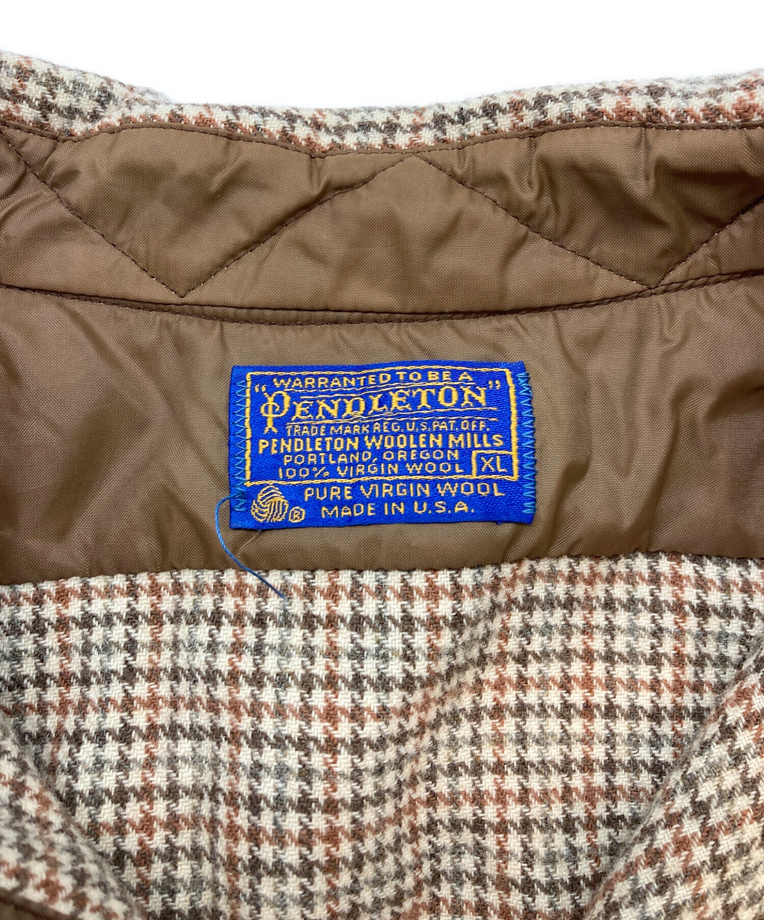 中古・古着通販】PENDLETON (ペンドルトン) 70s ウールフランネル 
