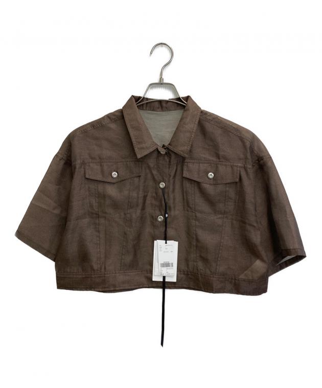 中古・古着通販】Ameri (アメリ) 25SS DENIM LIKE PRINT SHIRT