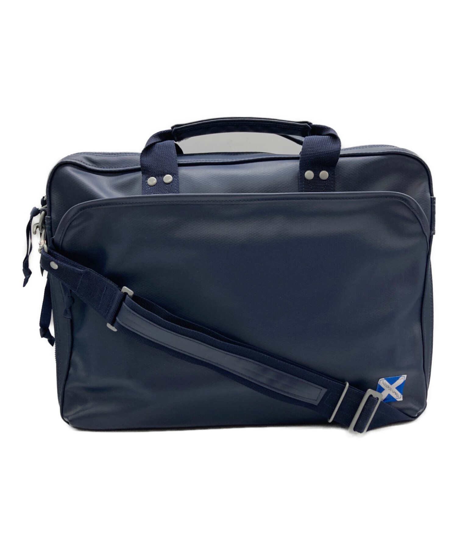 LUGGAGE LABEL ラゲッジレーベル 2way ブリーフケース ネイビー 中古・古着通販】LUGGAGE LABEL (ラゲッジ レーベル) ニューライナー