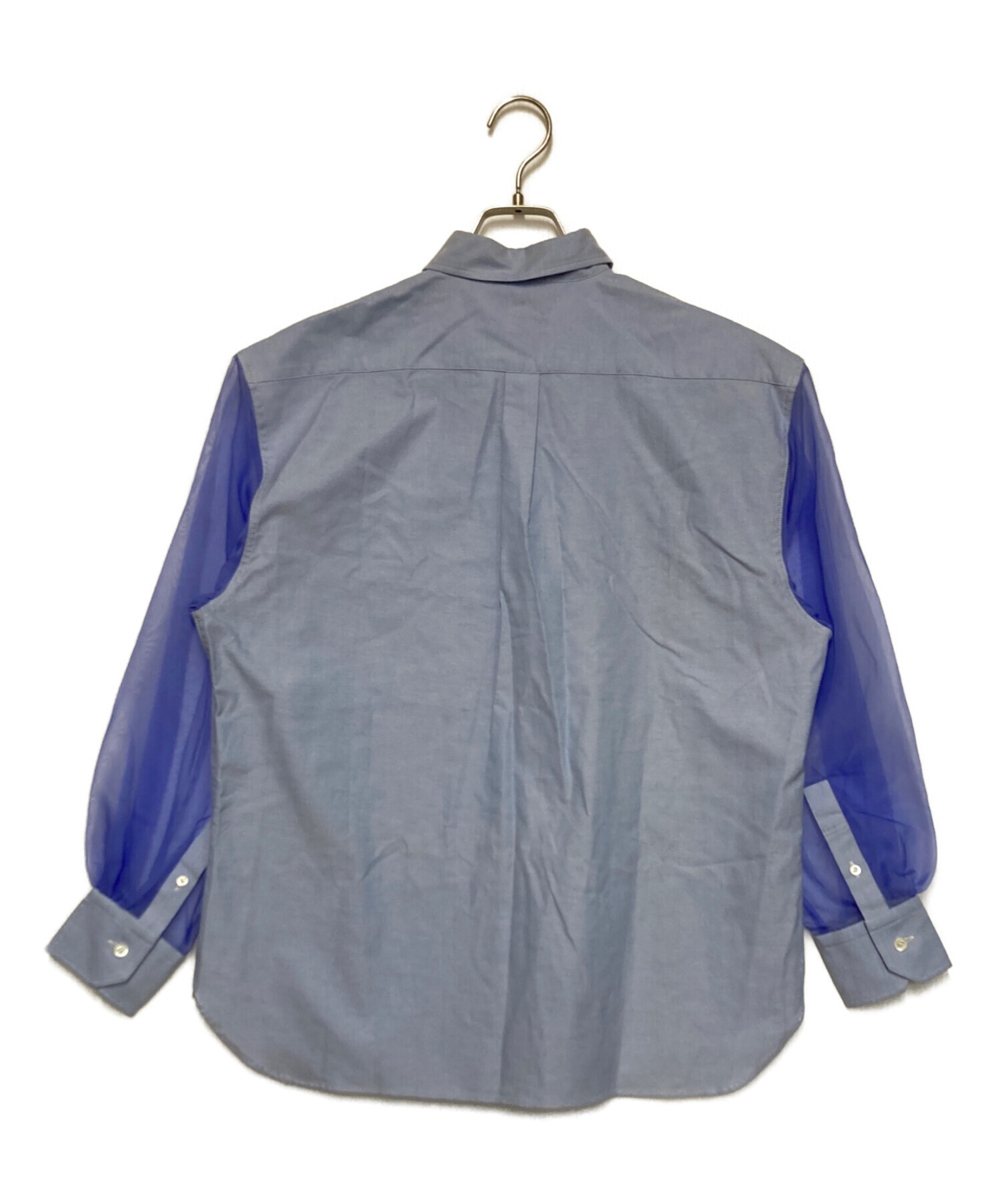 中古・古着通販】HYKE (ハイク) シアースリーブボタンダウンシャツ 