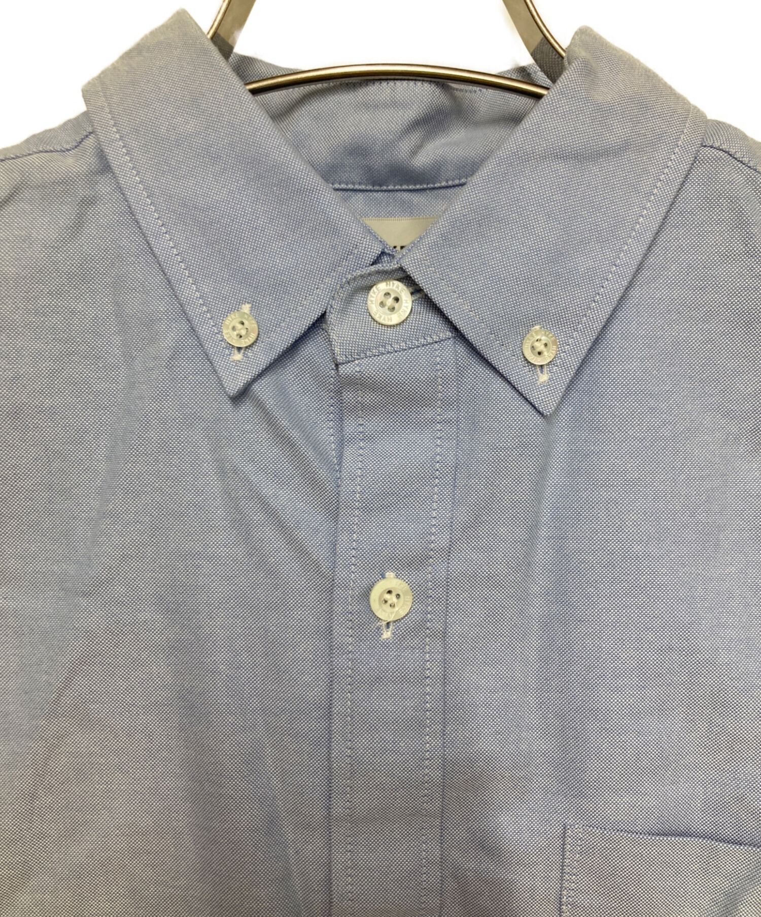 中古・古着通販】HYKE (ハイク) シアースリーブボタンダウンシャツ 