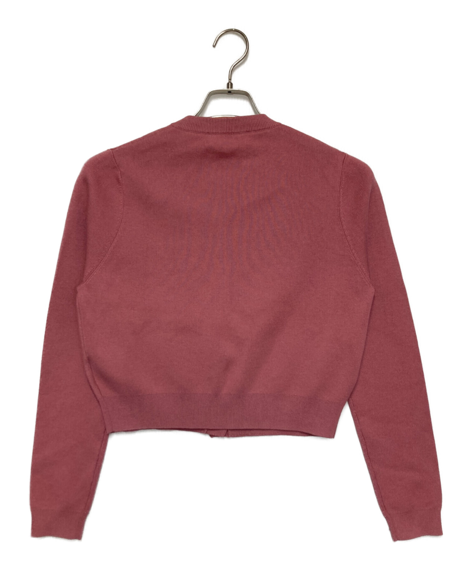 未使用品 キャバン CABaN コットン シルク カシミヤ カーディガン ピンク 中古・古着通販】CABaN (キャバン) コットンカシミヤクルーネック
