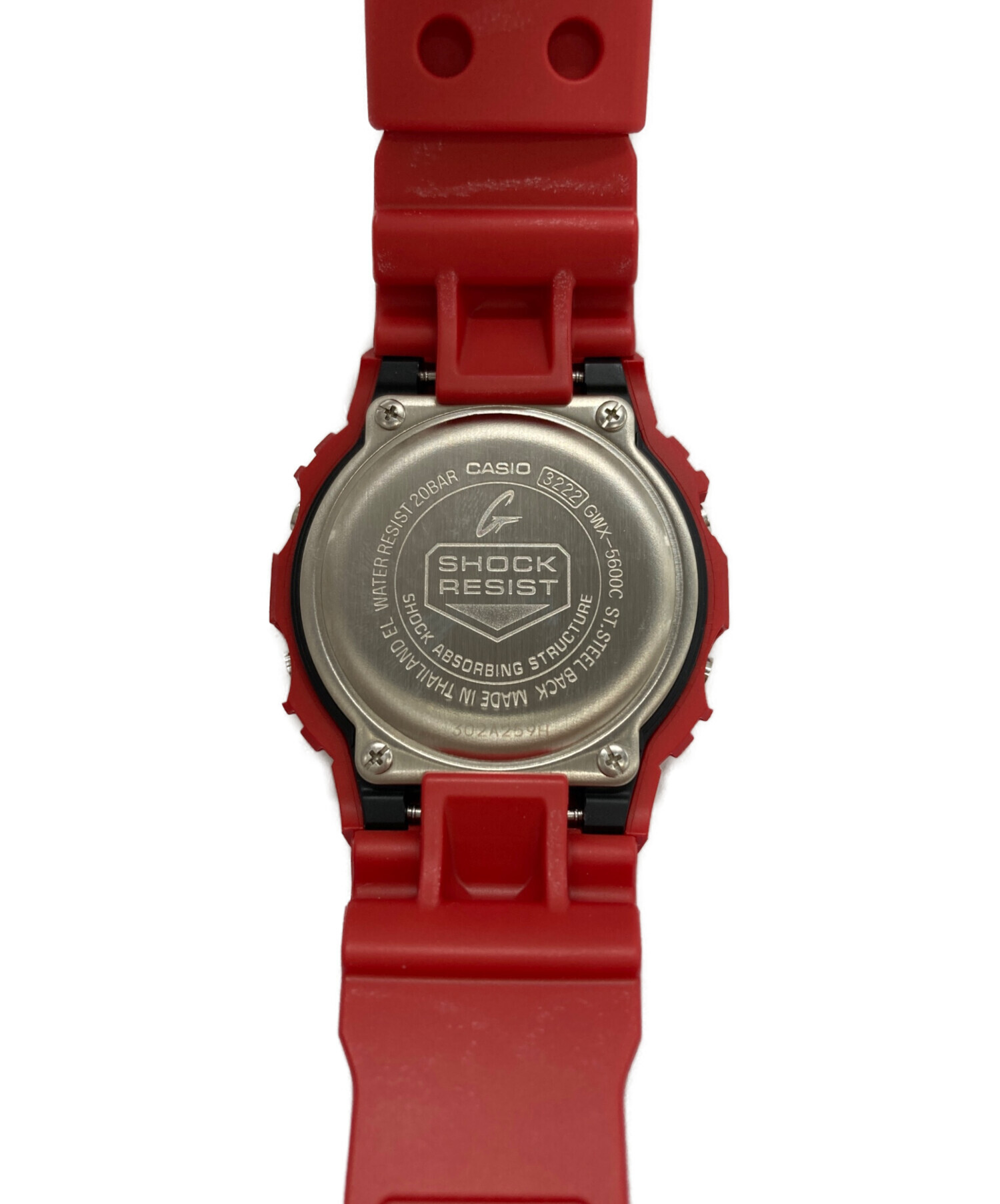 中古・古着通販】CASIO (カシオ) デジタルウォッチ レッド｜ブランド