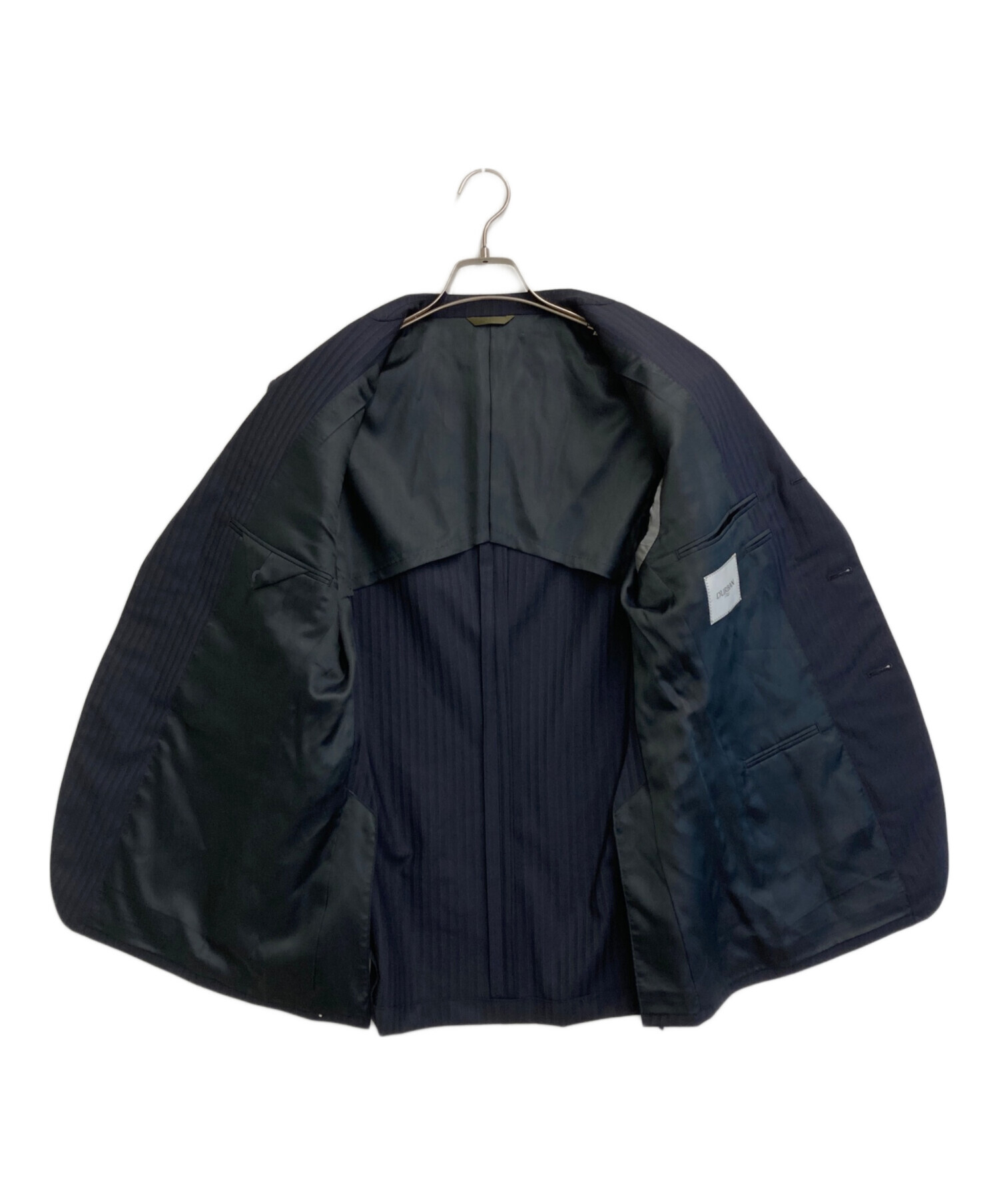 中古・古着通販】D'URBAN (ダーバン) 段返り3Bストライプスーツ