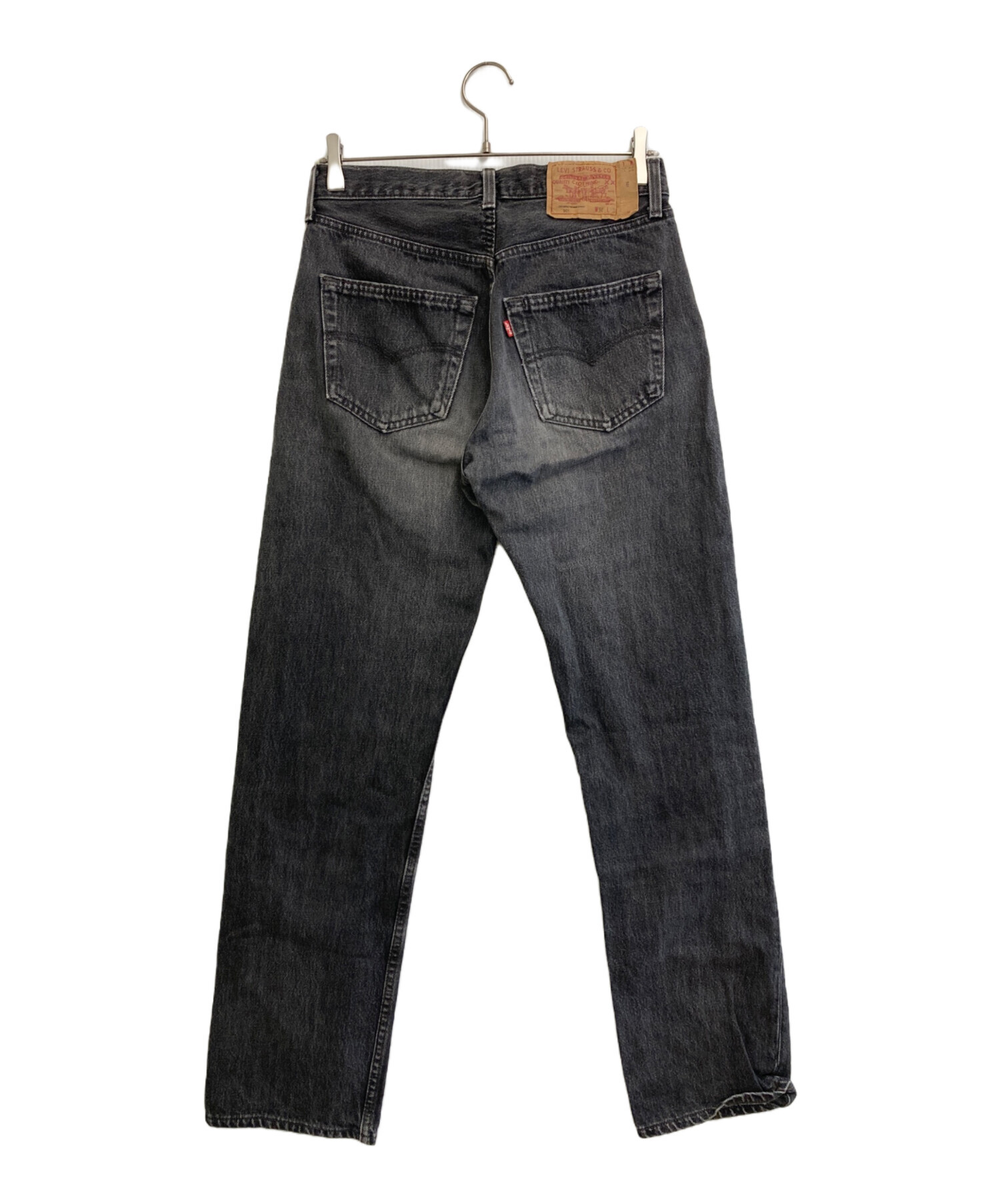 中古・古着通販】LEVI'S (リーバイス) 90s 後染め 501ブラックデニム