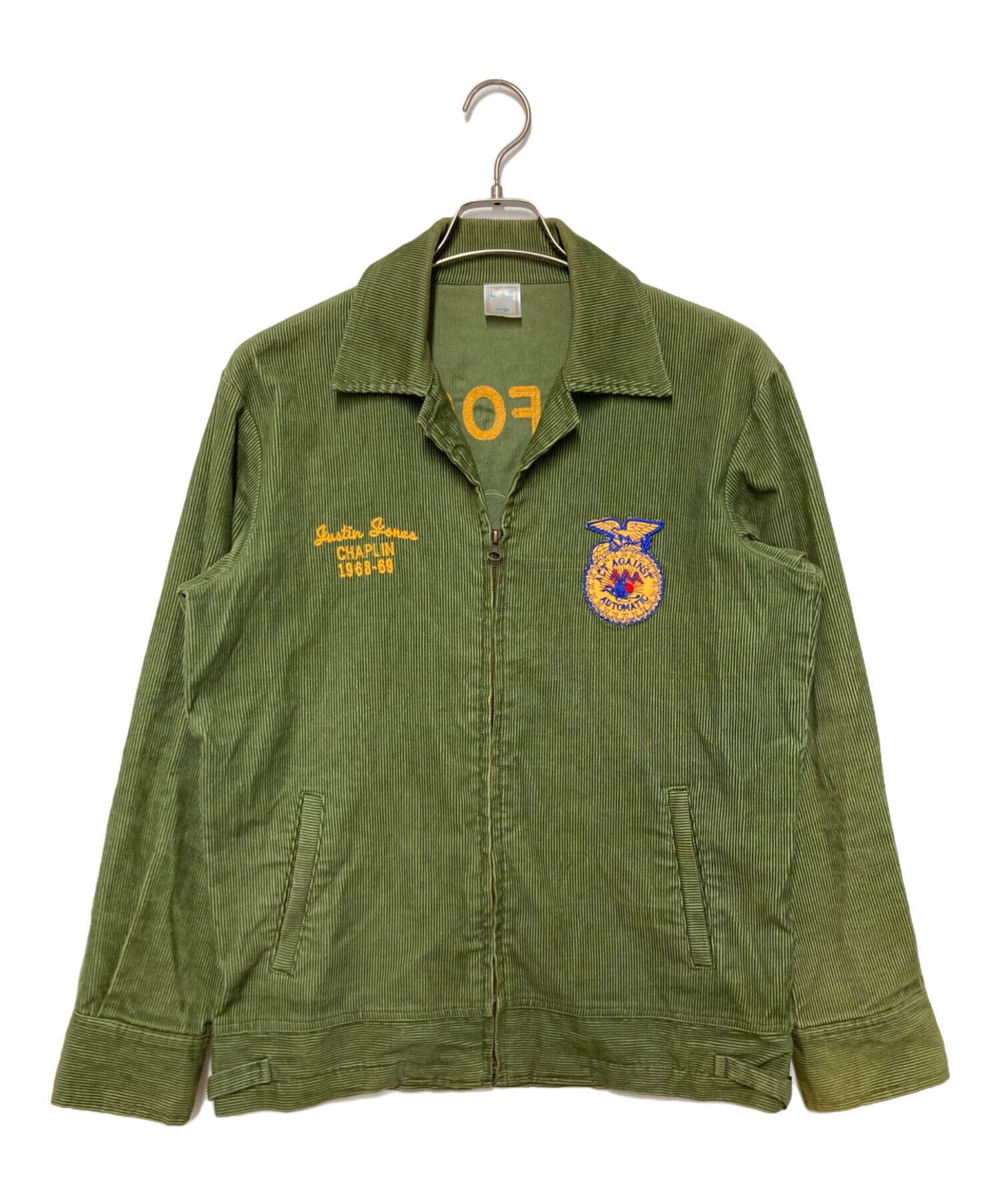 中古・古着通販】VINTAGE (ヴィンテージ) FFAジャケット カーキ サイズ
