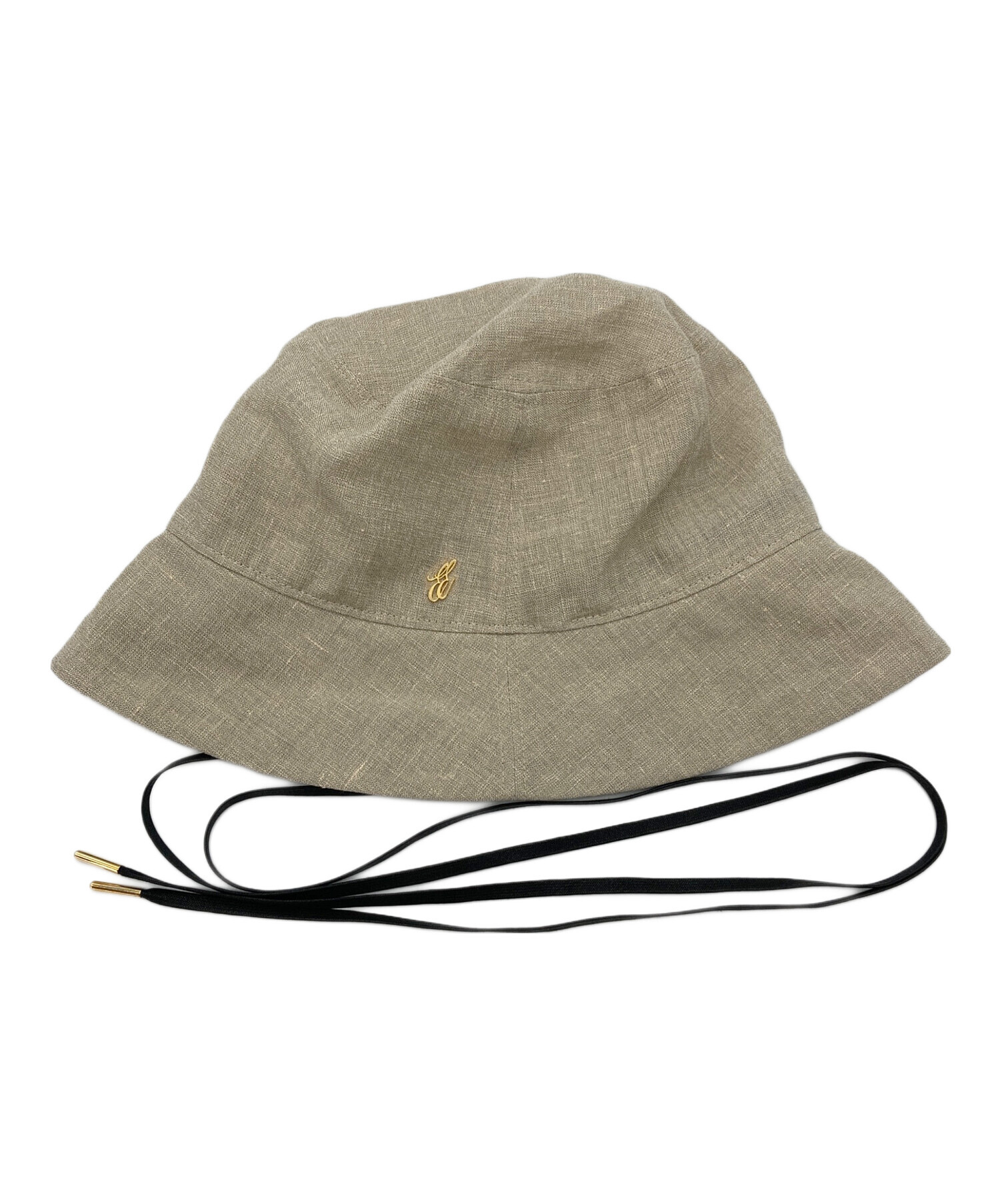 中古・古着通販】ENTWURFEIN (エントワフェイン) Yael hat ベージュ