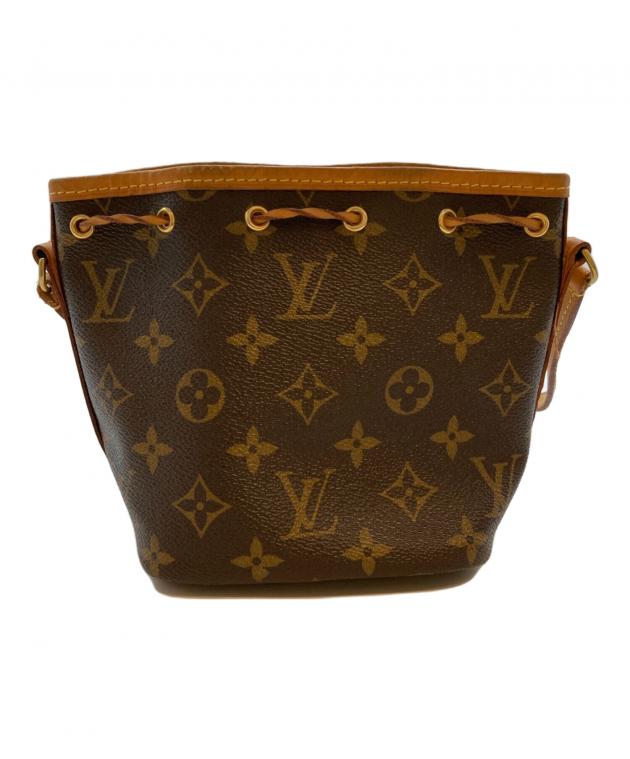 鑑定済み　美品　Louis Vuitton ナノ・ノエ 中古・古着通販】LOUIS VUITTON (ルイ ヴィトン) ナノ・ノエ ブラウン
