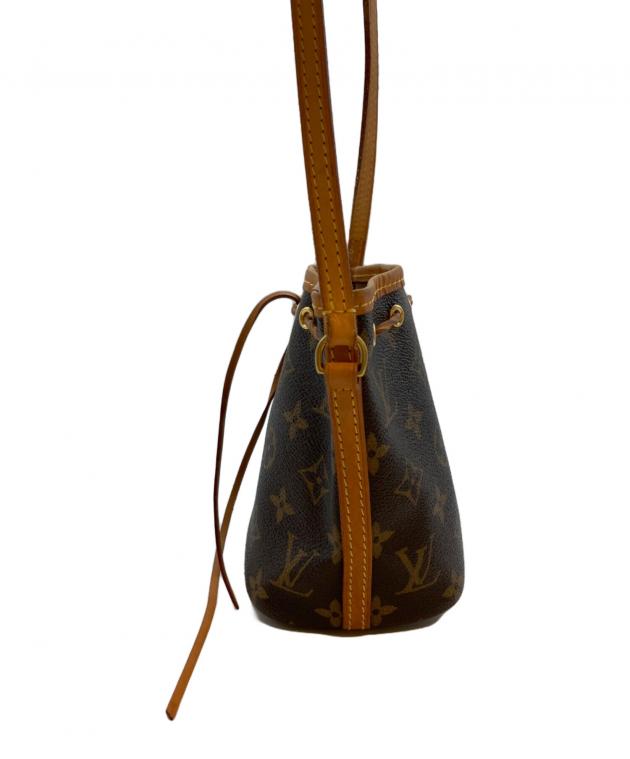 中古・古着通販】LOUIS VUITTON (ルイ ヴィトン) ナノ・ノエ ブラウン