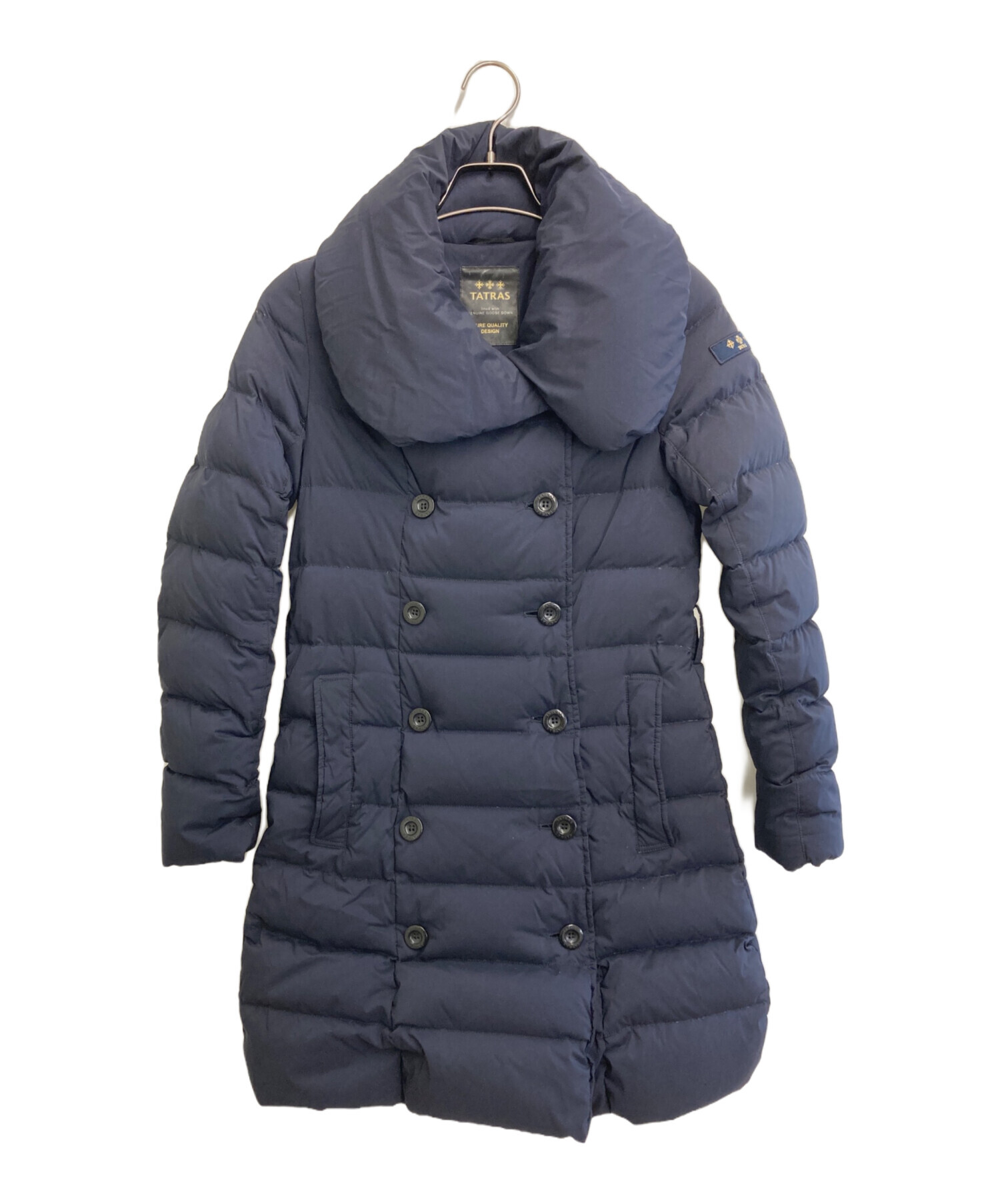 中古・古着通販】TATRAS (タトラス) AGOGNA ダウンコート ネイビー