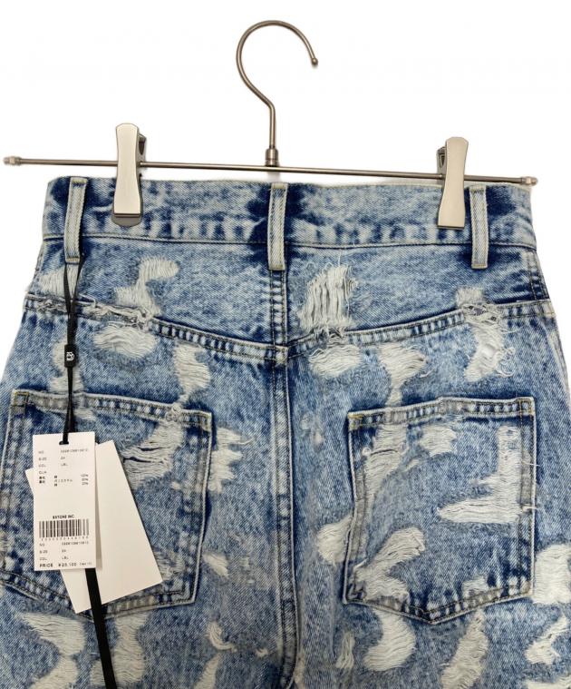 中古・古着通販】AMERI (アメリ) MEDI MAX DAMAGE DENIM ブルー サイズ