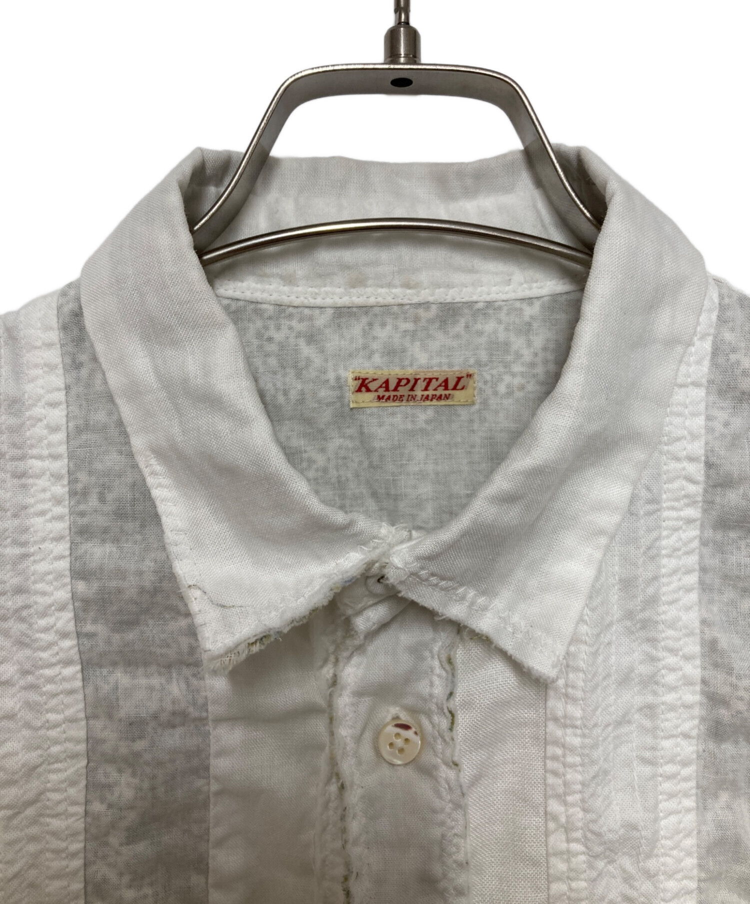 中古・古着通販】KAPITAL (キャピタル) コットンリネンパッチワーク