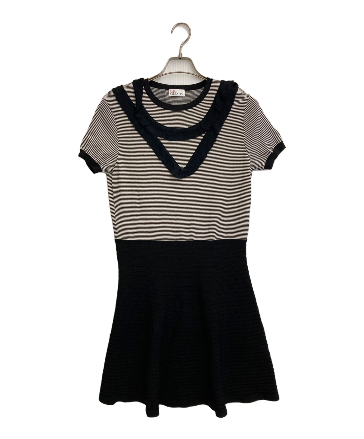 RED VALENTINOレッド ヴァレンティノ ロングワンピース ニット 中古・古着通販】RED VALENTINO (レッドヴァレンティノ) ニット