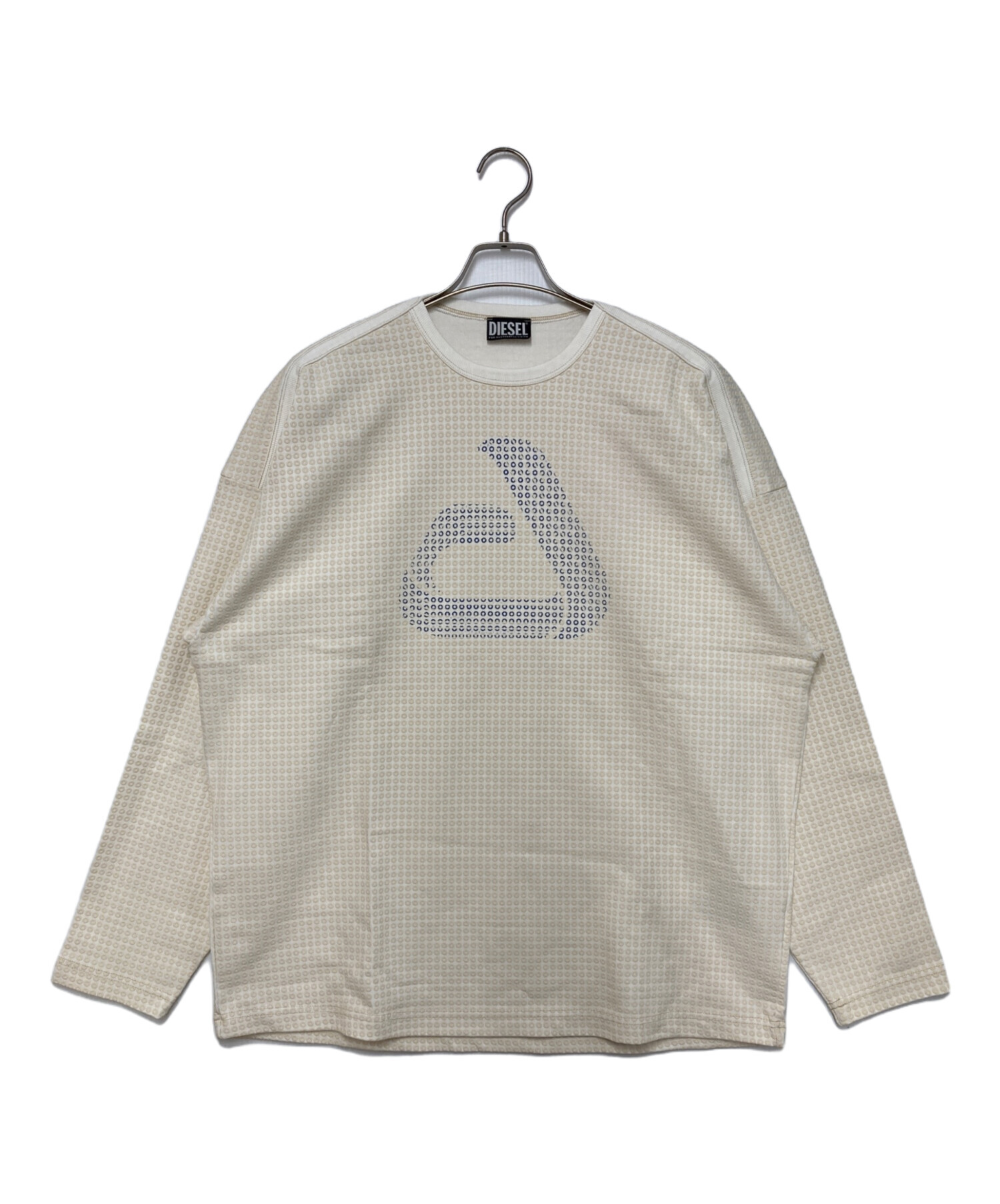 中古・古着通販】DIESEL (ディーゼル) S-HONAT L/S T-SHIRT ベージュ