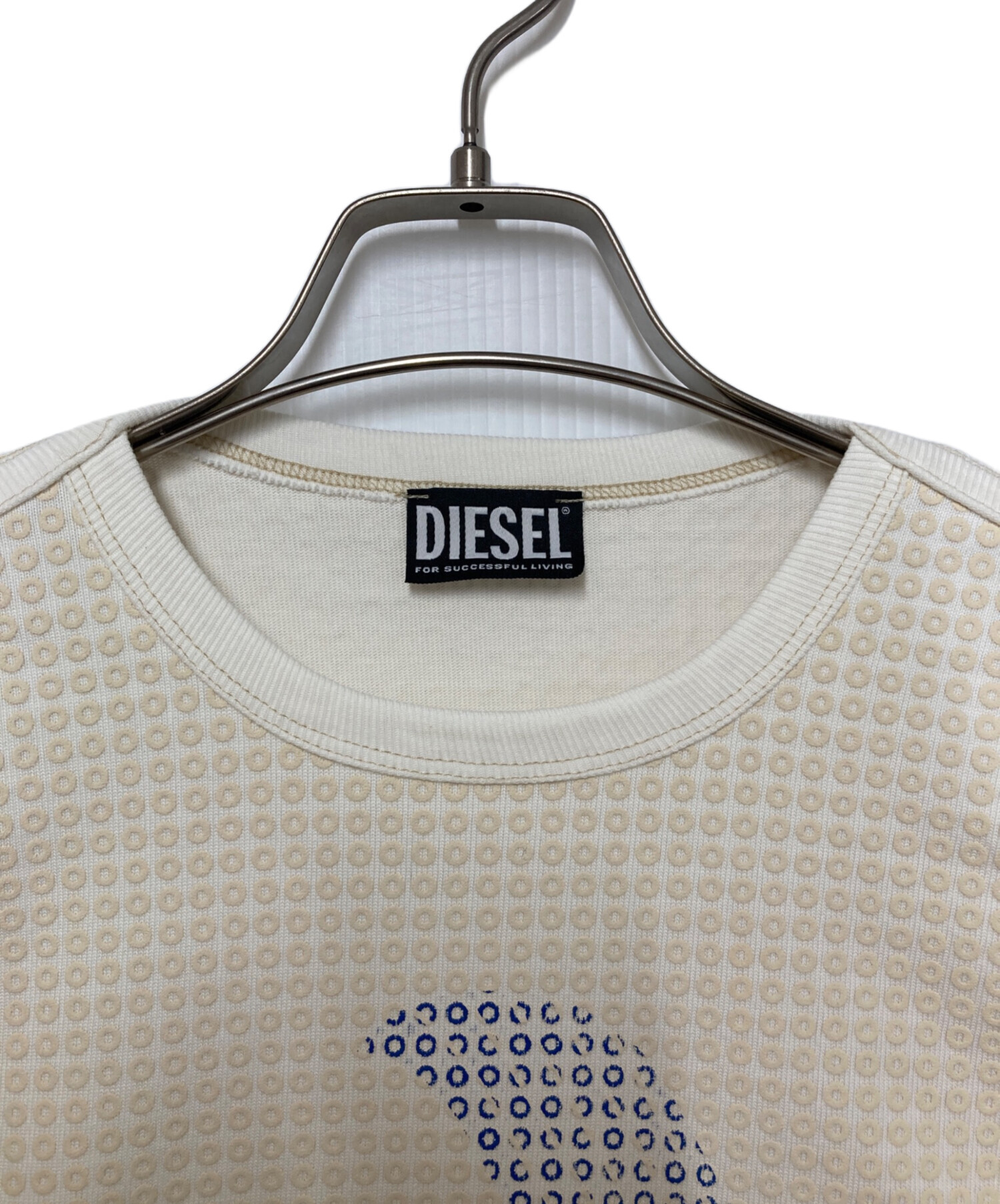 中古・古着通販】DIESEL (ディーゼル) S-HONAT L/S T-SHIRT ベージュ
