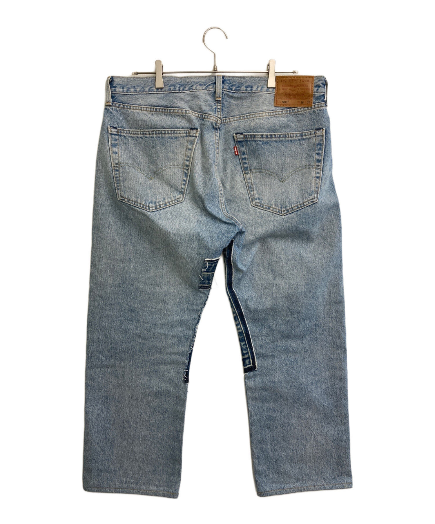 新品未使用品　リーバイス　プレミアム　501 '54 パッチワークW34L32 中古・古着通販】LEVI'S PReMIUM (リーバイス プレミアム) パッチ