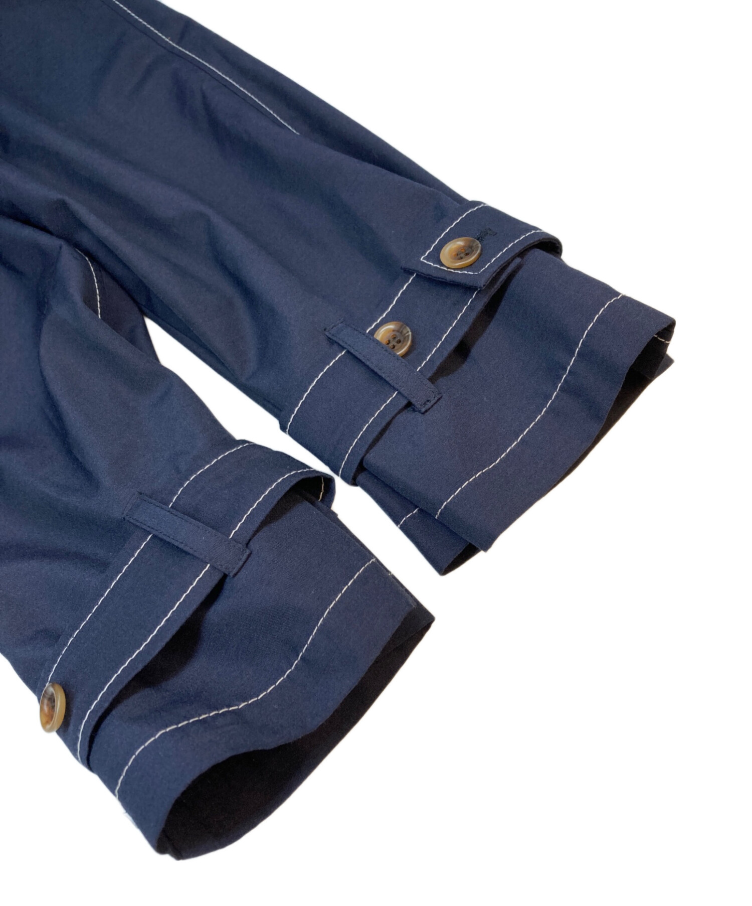 シェリエ sheller 2wayトレンチステッチワンピース　3/22迄セール 中古・古着通販】sheller (シェリエ) 2WAYトレンチステッチワンピース