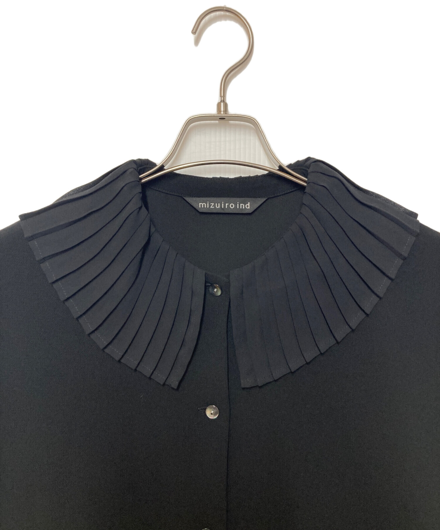 中古・古着通販】mizuiro-ind (ミズイロインド) プリーツカラー