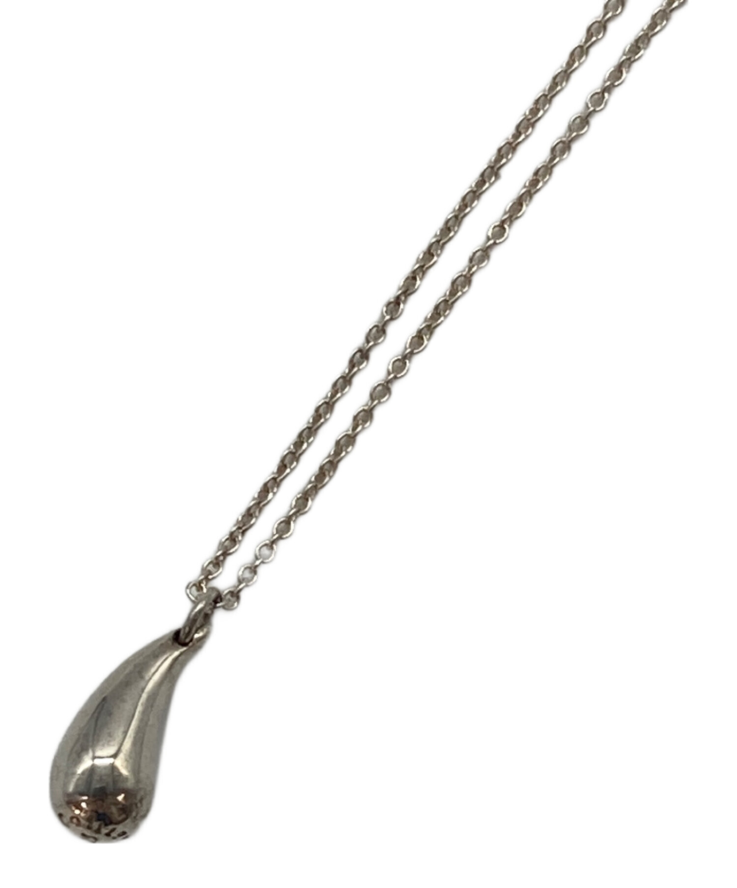 ティアドロップ　Tiffany & Co. シルバーネックレス 中古・古着通販】Tiffany & Co. (ティファニー) ティアドロップ