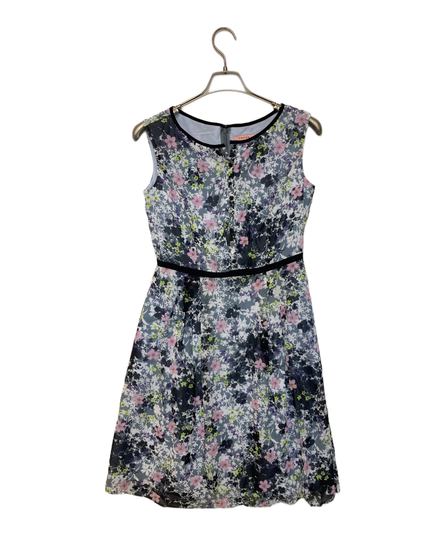中古・古着通販】TOCCA (トッカ) LILY ドレスワンピース ブラック