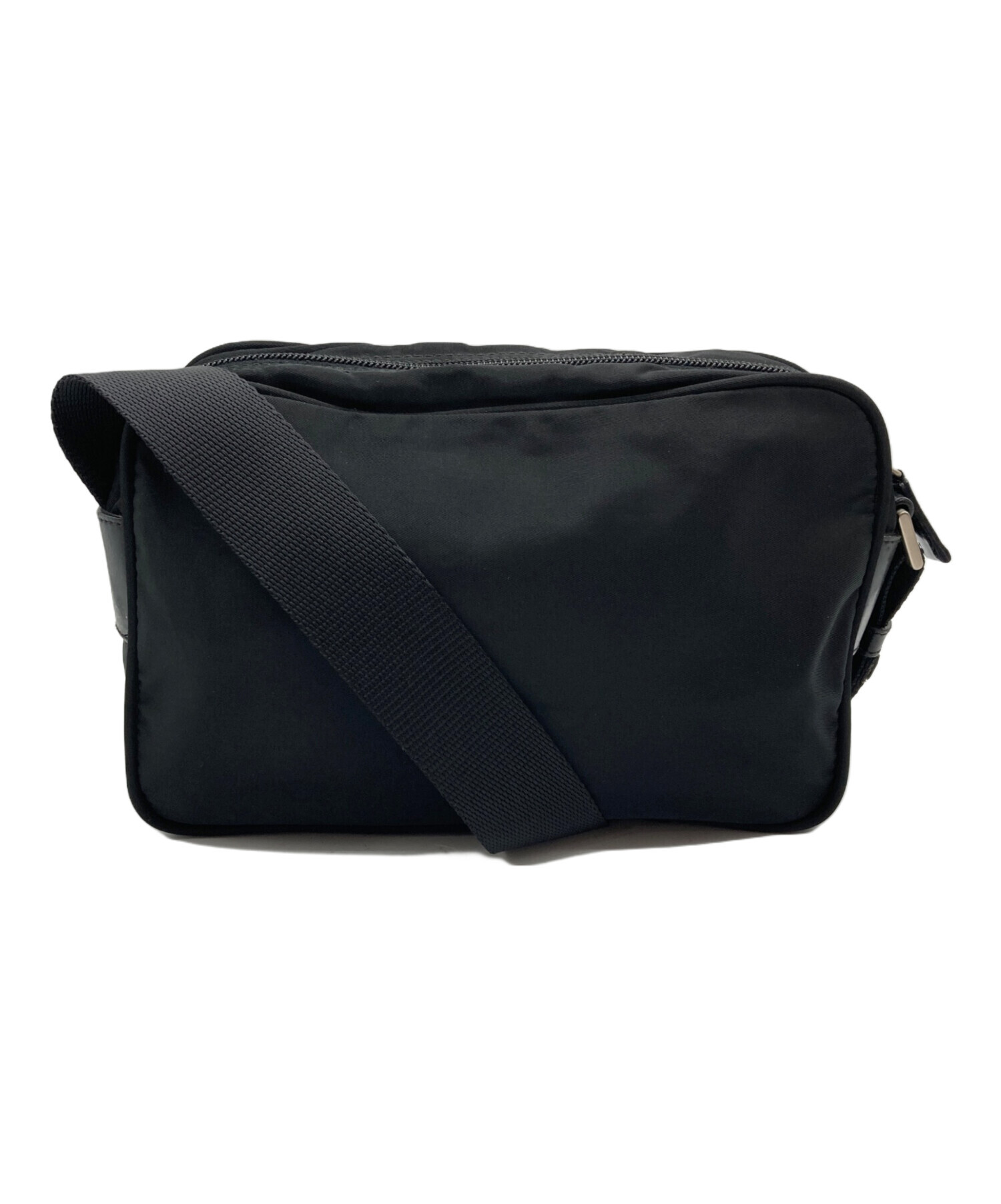 中古・古着通販】PRADA (プラダ) 三角ロゴ ナイロンショルダーバッグ