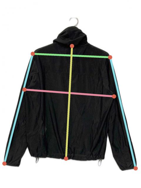 中古・古着通販】san san gear (サンサンギア) ZIPPER MESH JACKET