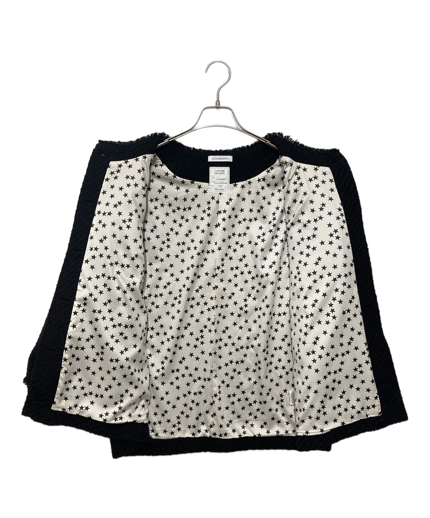 中古・古着通販】Loungedress (ラウンジドレス) ツイードジャケット