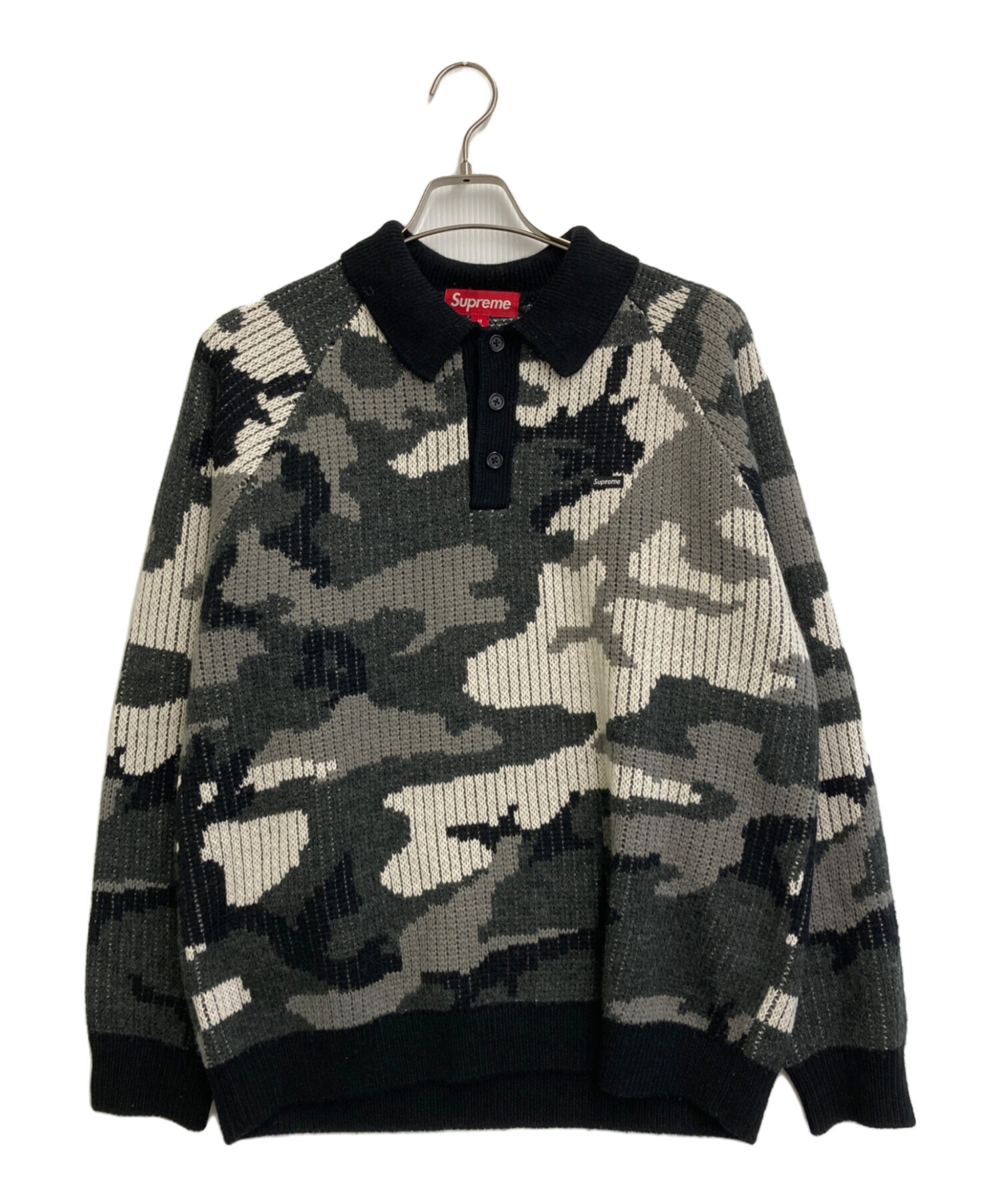 【タグ付】Supreme 25AW Small Box Polo Sweater 中古・古着通販】Supreme (シュプリーム) 25AW Small Box Polo Sweater