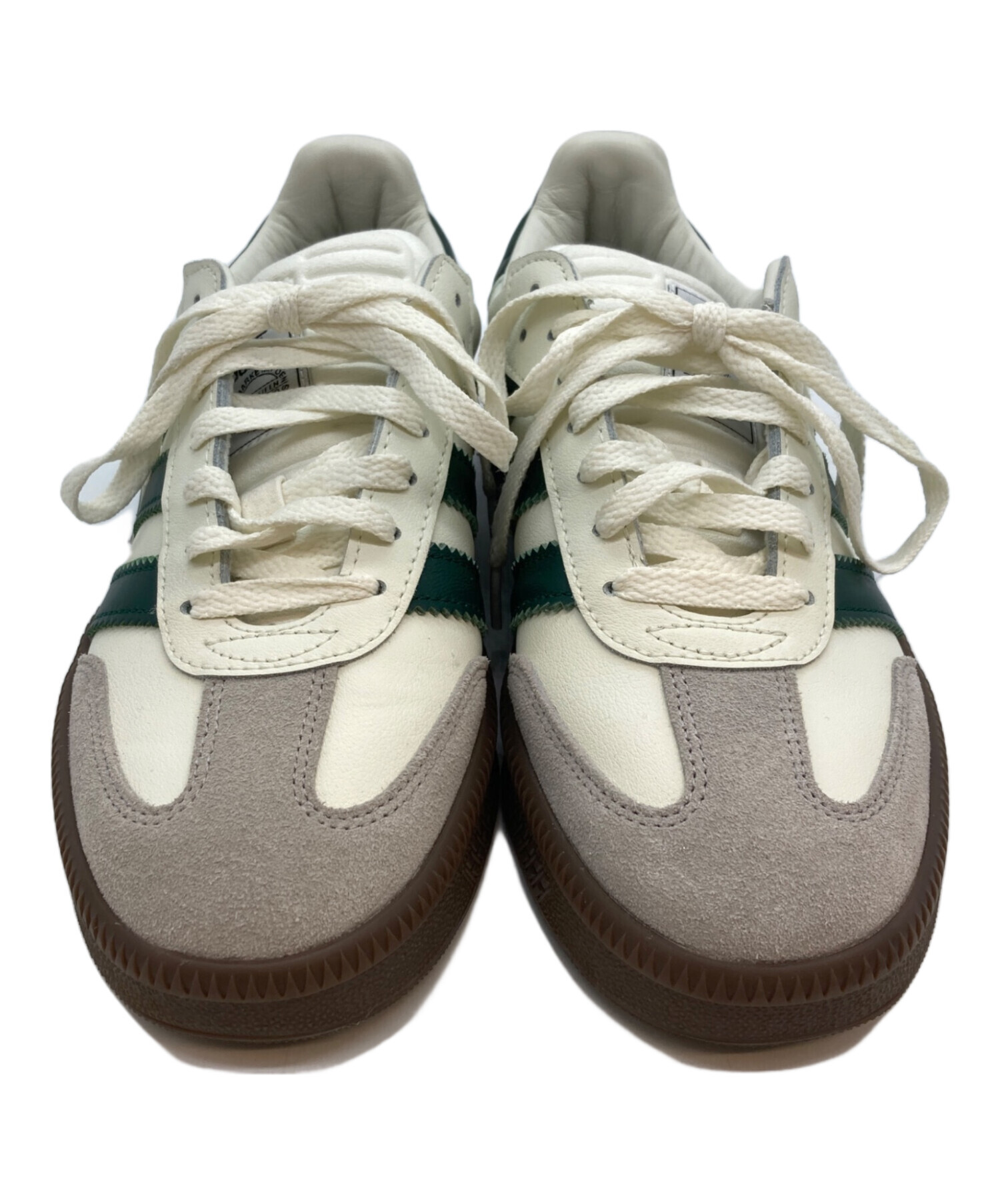 中古・古着通販】adidas (アディダス) SAMBA XLG アイボリー×グリーン