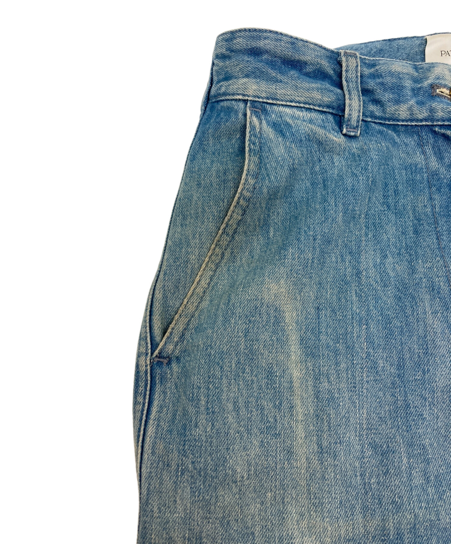 中古・古着通販】Patou (パトゥ) アイコニックデニムパンツ スカイ