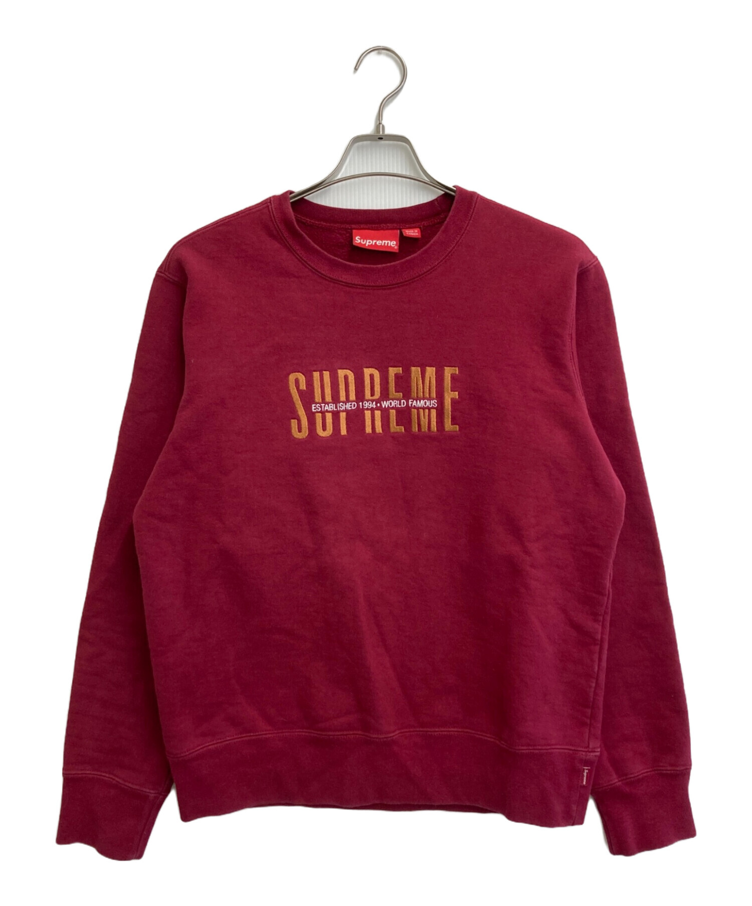 中古・古着通販】Supreme (シュプリーム) 18AW World Famous Crewneck