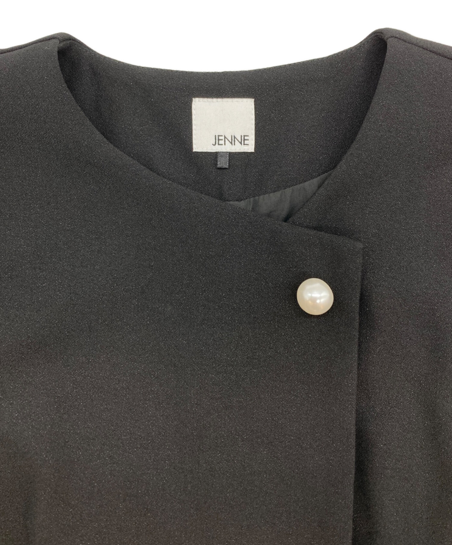 中古・古着通販】JENNE (ジェンヌ) パールボタンギャザータイト