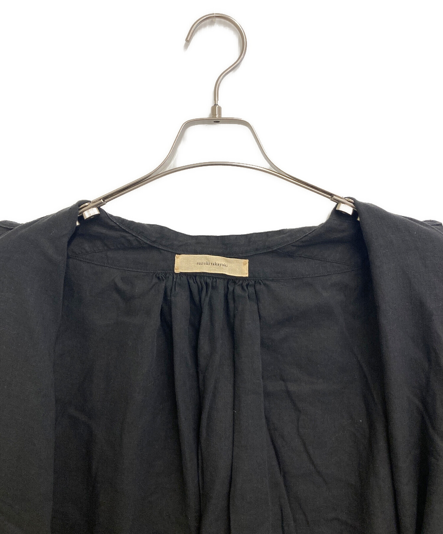 中古・古着通販】SUZUKI TAKAYUKI (スズキタカユキ) puff-sleeve shirt