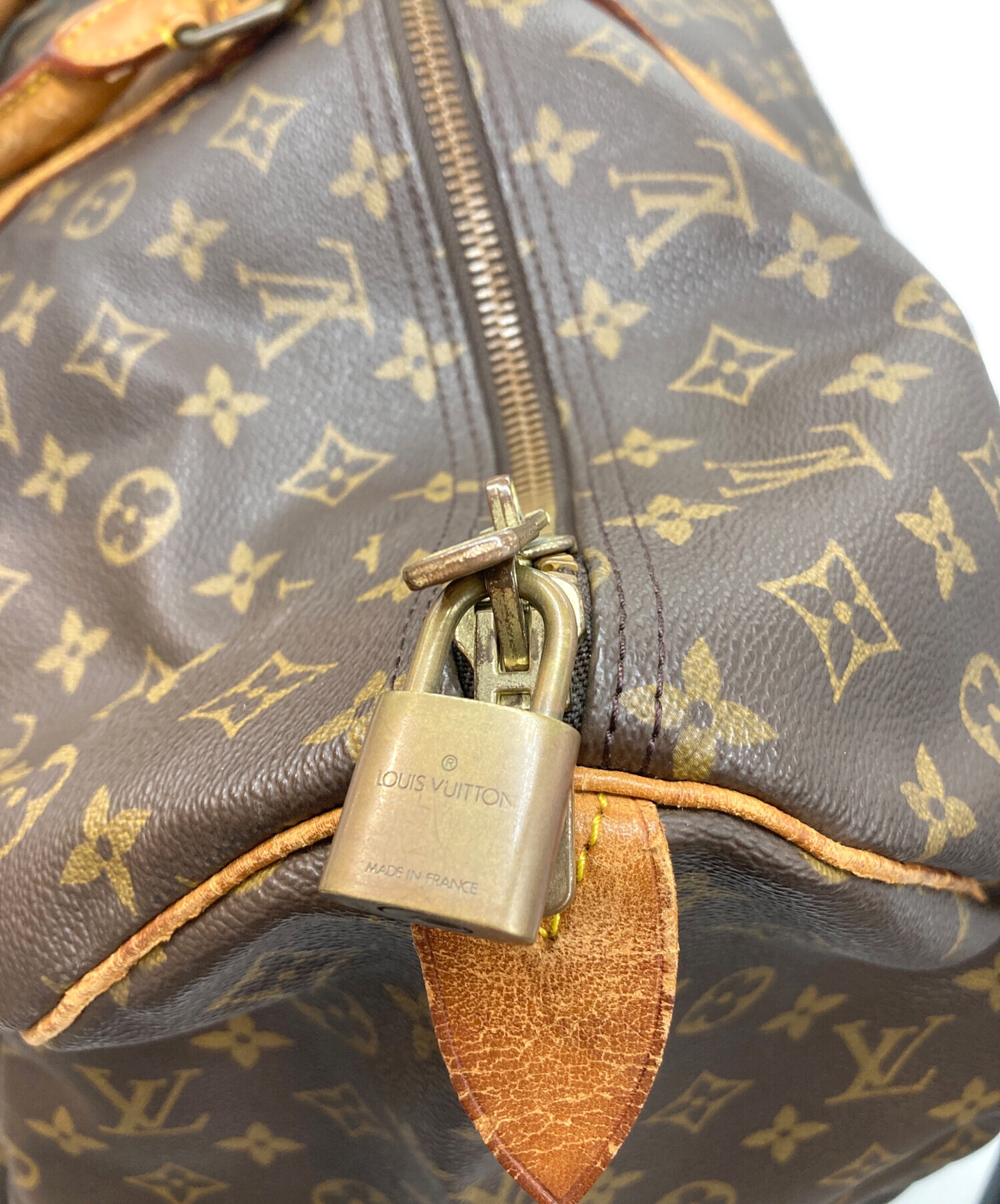 中古・古着通販】LOUIS VUITTON (ルイ ヴィトン) キーポル 60 ブラウン