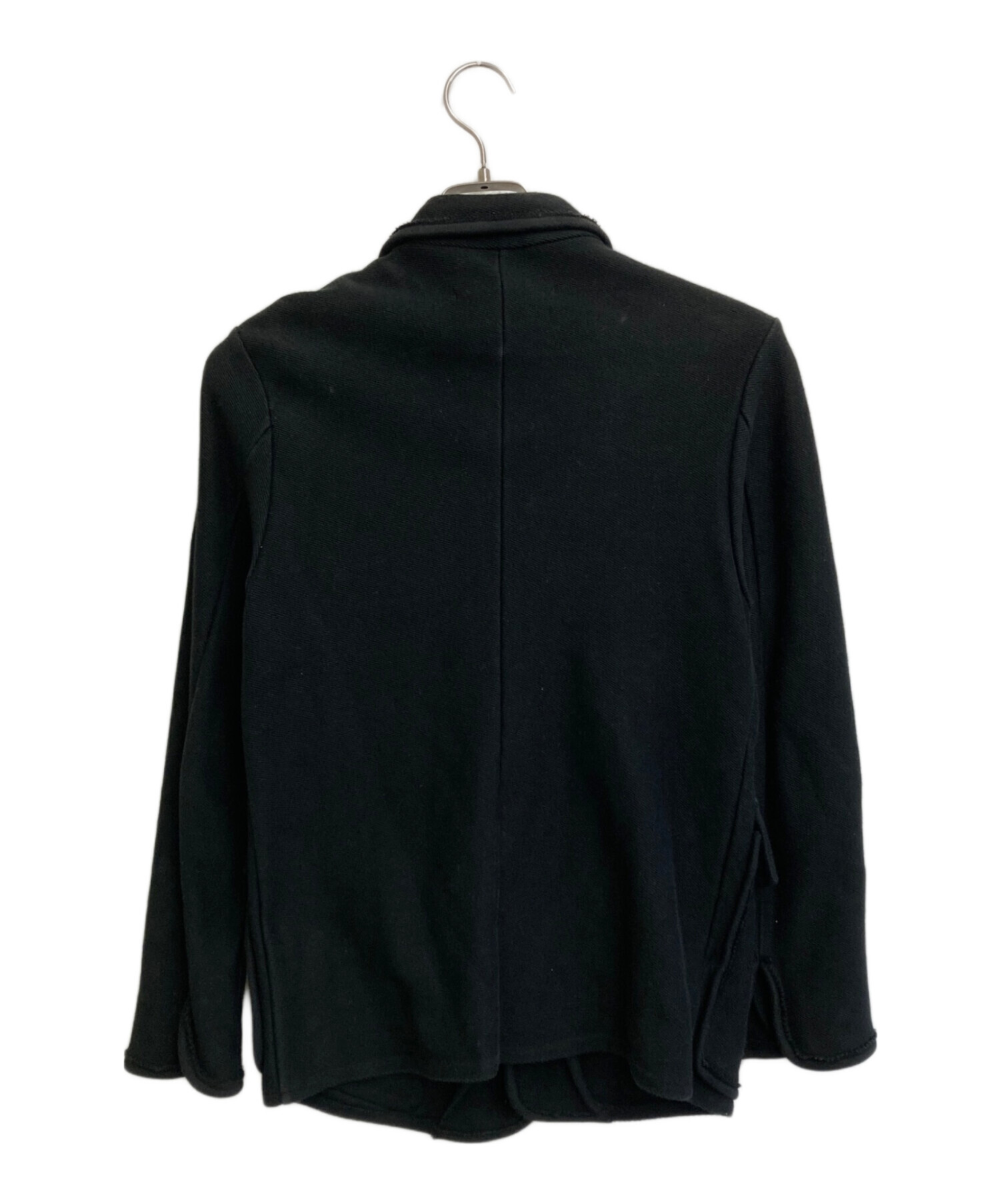 リミフゥ LIMI feu ウール ショートコート ジャケット ブラック S 中古・古着通販】LIMI feu (リミフゥ) ショートコート ブラック サイズ